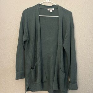 Liz Claiborne Women's Green Cardigan